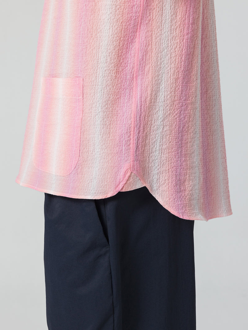 Short Sleeve Shirt - Pink-UNFEIGNED-Over the Rainbow