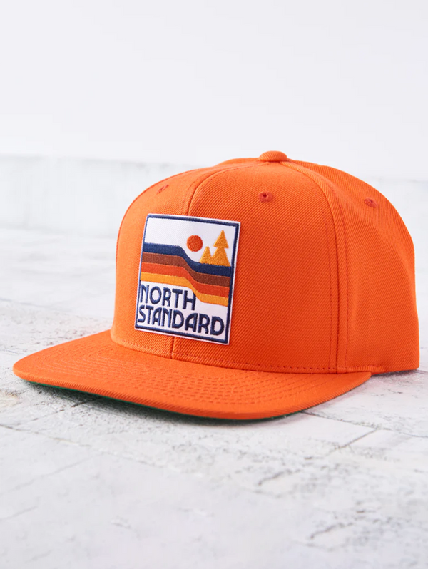 NSTP Snapback Waves Hat - Blaze-North Standard Trading Post-Over the Rainbow