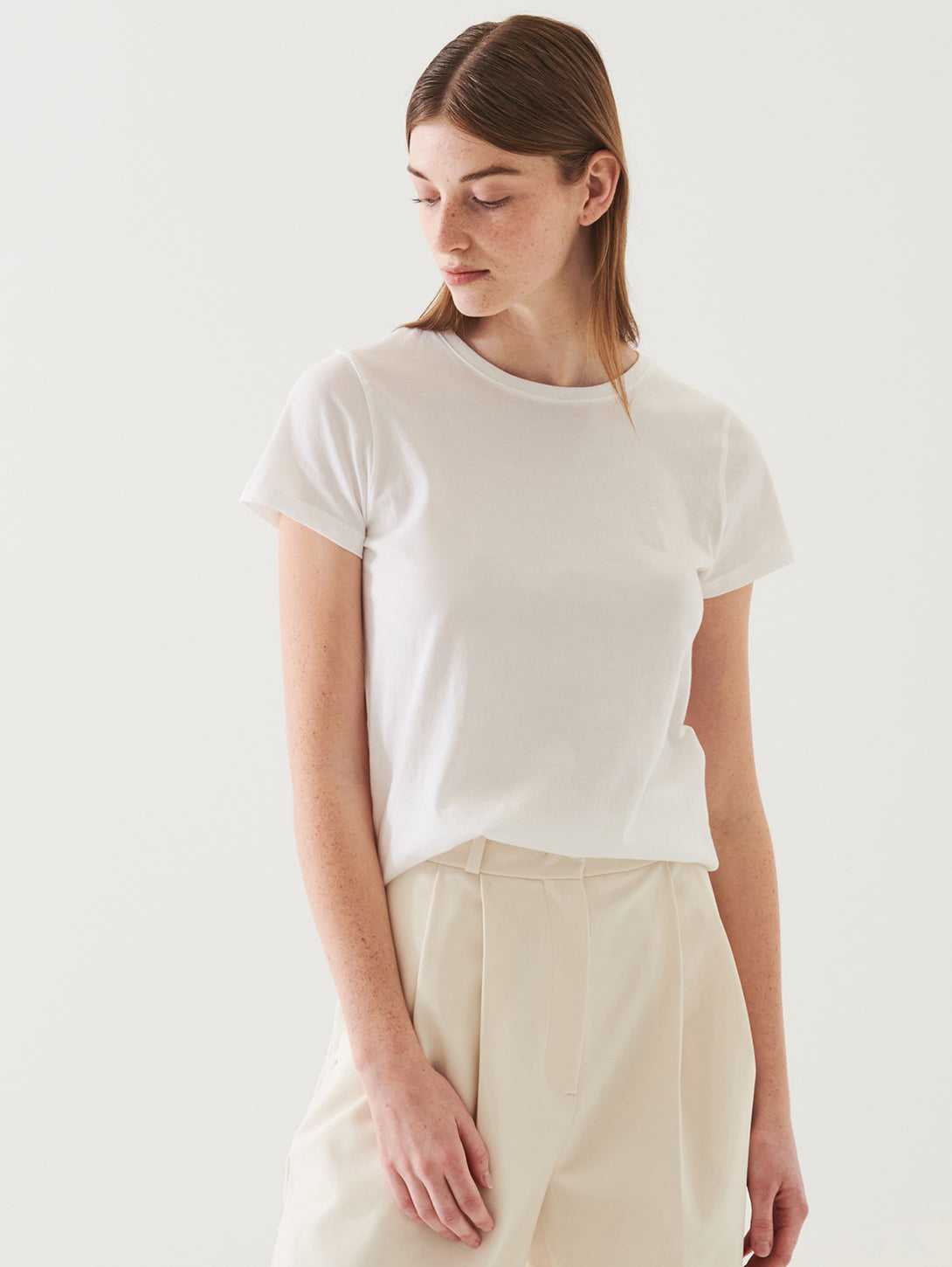 Short Sleeves Crew Tee-Patrick Assaraf-Over the Rainbow