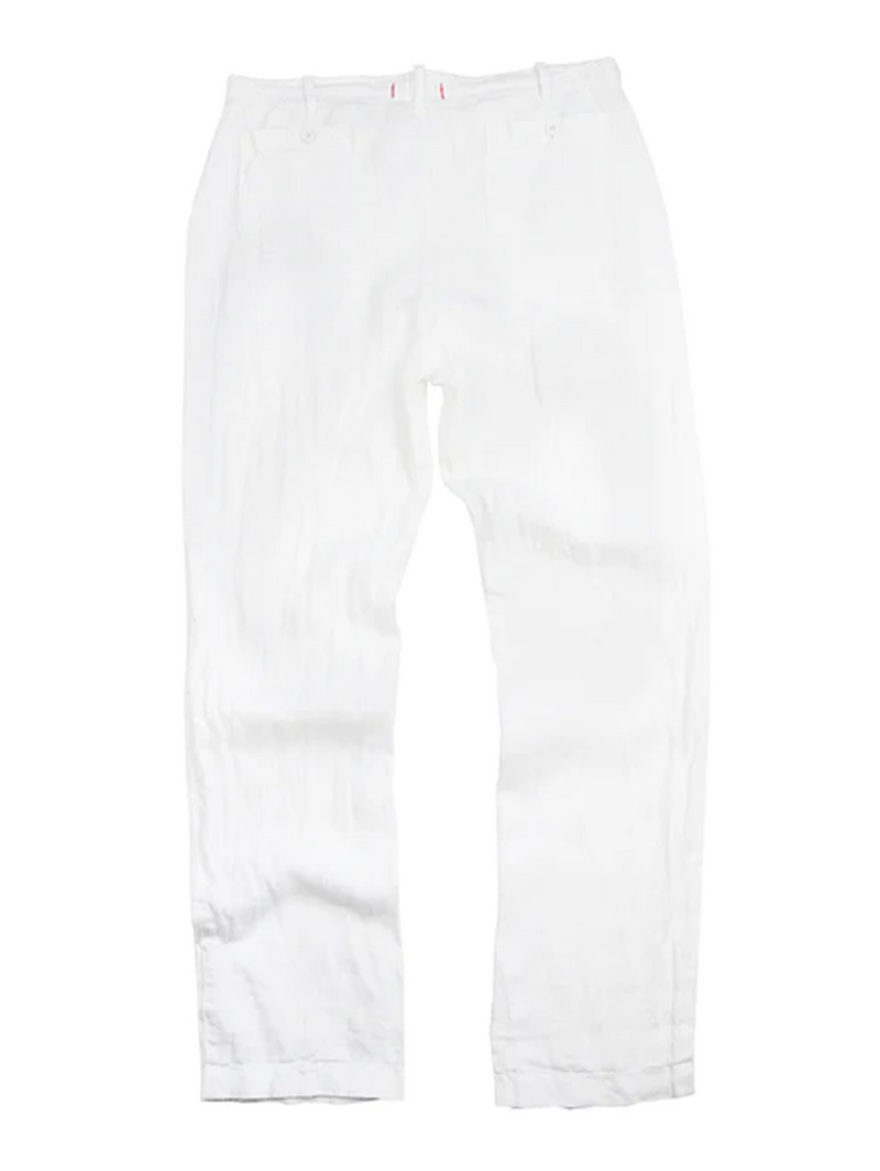Key West Linen Pant - White-Benson-Over the Rainbow