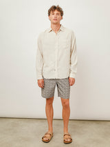 Wyatt Button Down Shirt - Hummus-Rails-Over the Rainbow