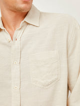 Wyatt Button Down Shirt - Hummus-Rails-Over the Rainbow