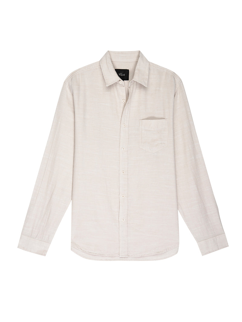 Wyatt Button Down Shirt - Hummus-Rails-Over the Rainbow
