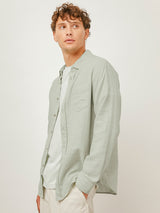 Wyatt Button Down Shirt - Sage-Rails-Over the Rainbow