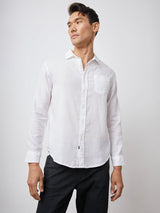 Wyatt Button Down Shirt - White-Rails-Over the Rainbow