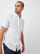 Fairfax Short Sleeve Shirt - White-Rails-Over the Rainbow