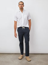 Fairfax Short Sleeve Shirt - White-Rails-Over the Rainbow