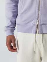 Long sleeve Fleece Hoodie - Lavender-UNFEIGNED-Over the Rainbow