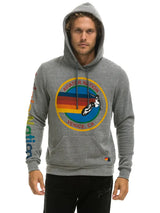 Aviator Nation Pullover Hoody - Heather Grey-AVIATOR NATION-Over the Rainbow