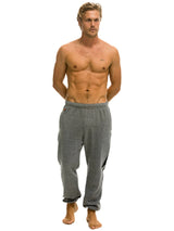 Bolt Sweatpant - Grey/Black-AVIATOR NATION-Over the Rainbow