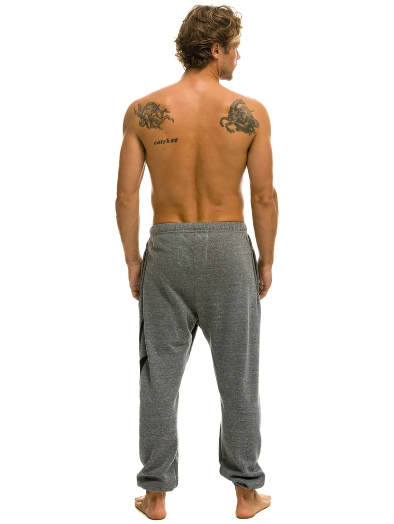 Bolt Sweatpant - Grey/Black-AVIATOR NATION-Over the Rainbow