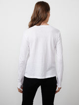Hester Long Sleeve Crew Tee-Velvet-Over the Rainbow