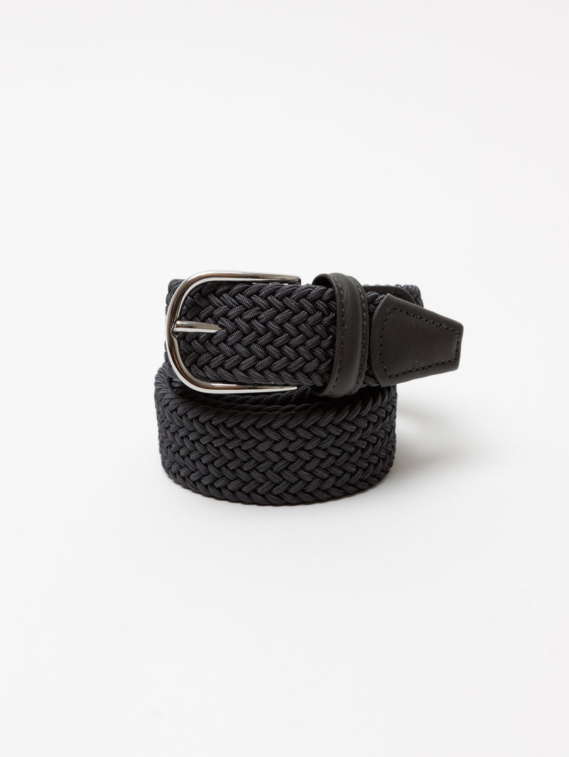 Stretch Woven Belt - Slate G4-Anderson's-Over the Rainbow