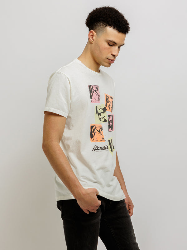 Blondie T-Shirt - Antique White-Retro Brand Black Label-Over the Rainbow