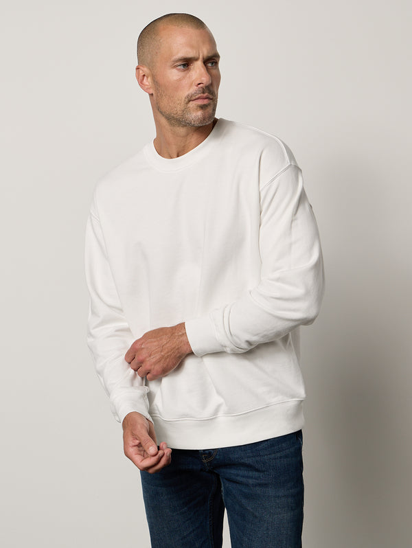 Sirus Salt Sweatshirt - White-Velvet-Over the Rainbow