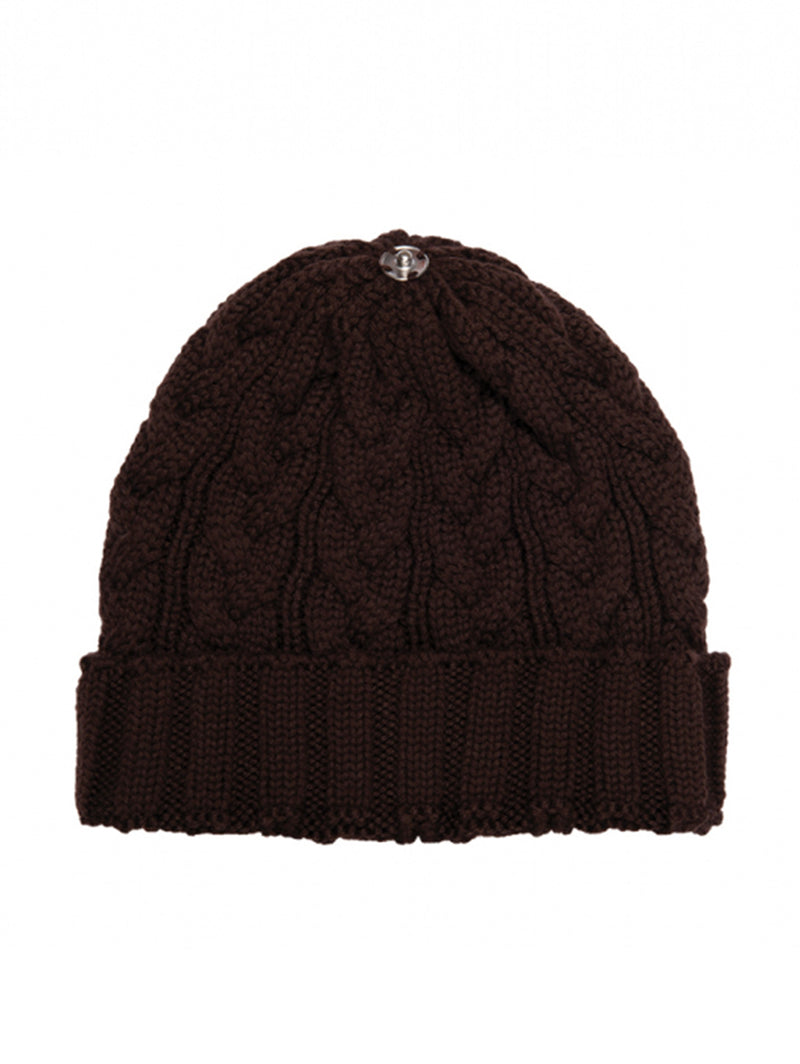 Charlie Cable Toque - Natural Tones-Lindo F-Over the Rainbow