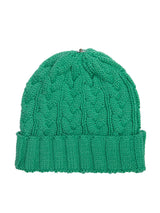 Charlie Cable Toque - Green Tones-Lindo F-Over the Rainbow