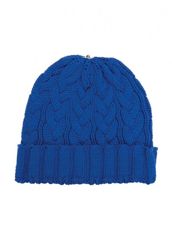 Charlie Cable Toque - Blue Tones-Lindo F-Over the Rainbow