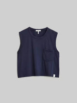 Slub Pocket Tank-RAG + BONE-Over the Rainbow