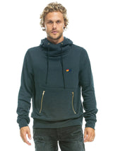 Ninja Pullover Hoodie - Charcoal-AVIATOR NATION-Over the Rainbow