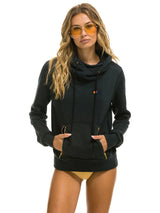 Ninja Pullover Hoodie - Charcoal-AVIATOR NATION-Over the Rainbow