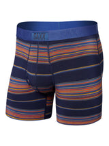 Ultra Soft Boxer Brief Fly - Navy Stripe-SAXX-Over the Rainbow