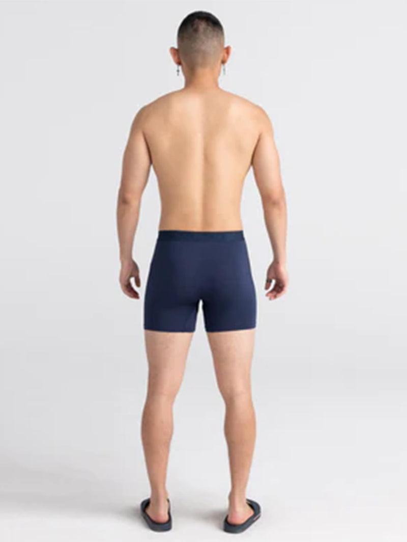 SAXX, Ultra Soft Boxer Brief Fly 2 Pack - Black Navy