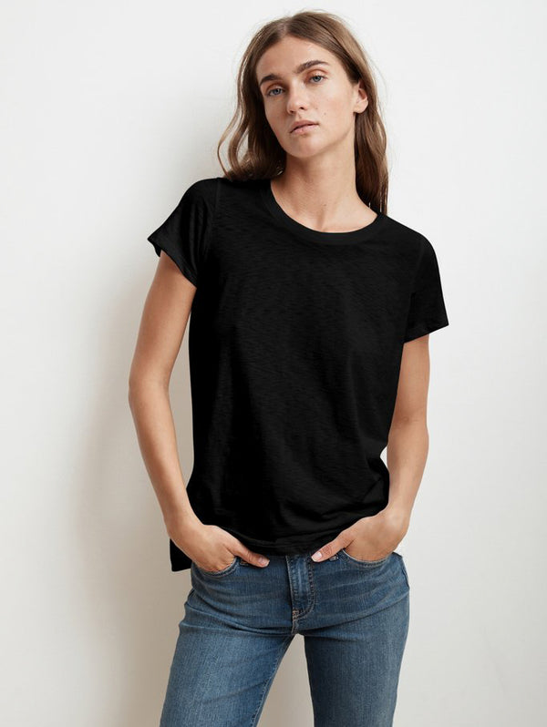 Tressa Crew Neck T-Shirt-Velvet-Over the Rainbow