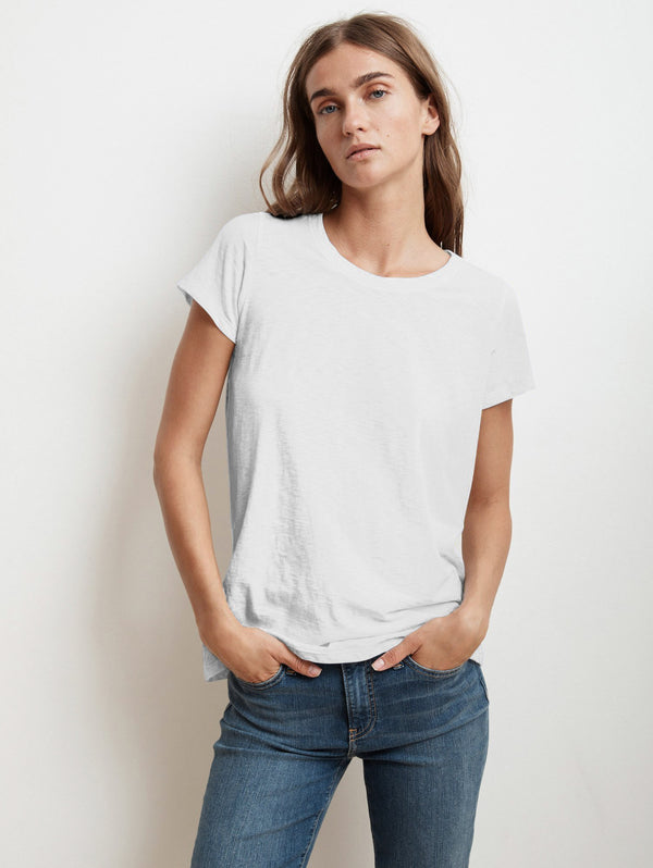 Tressa Crew Neck T-Shirt-Velvet-Over the Rainbow