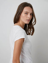 Kira Scoop Tee-Velvet-Over the Rainbow