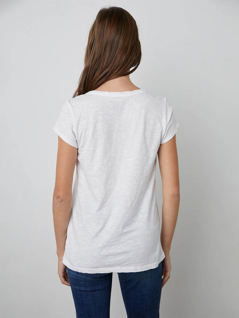 Kira Scoop Tee-Velvet-Over the Rainbow