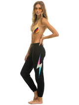 Bolt Sweatpant - Rainbow Pink-AVIATOR NATION-Over the Rainbow