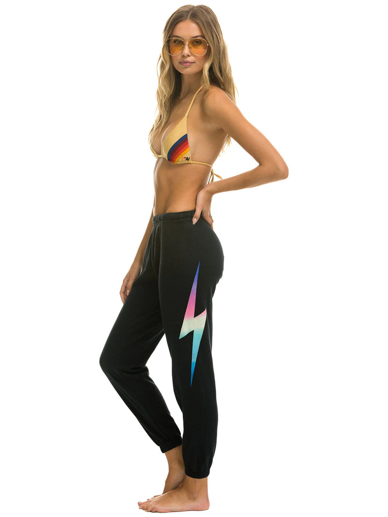 Bolt Sweatpant - Rainbow Pink-AVIATOR NATION-Over the Rainbow